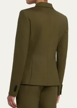 Lafayette 148 New YorkPick Stitch Stretch Wool Blazer
