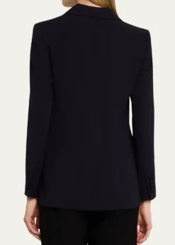 Lafayette 148 New YorkSingle-Button Finesse Crepe Blazer