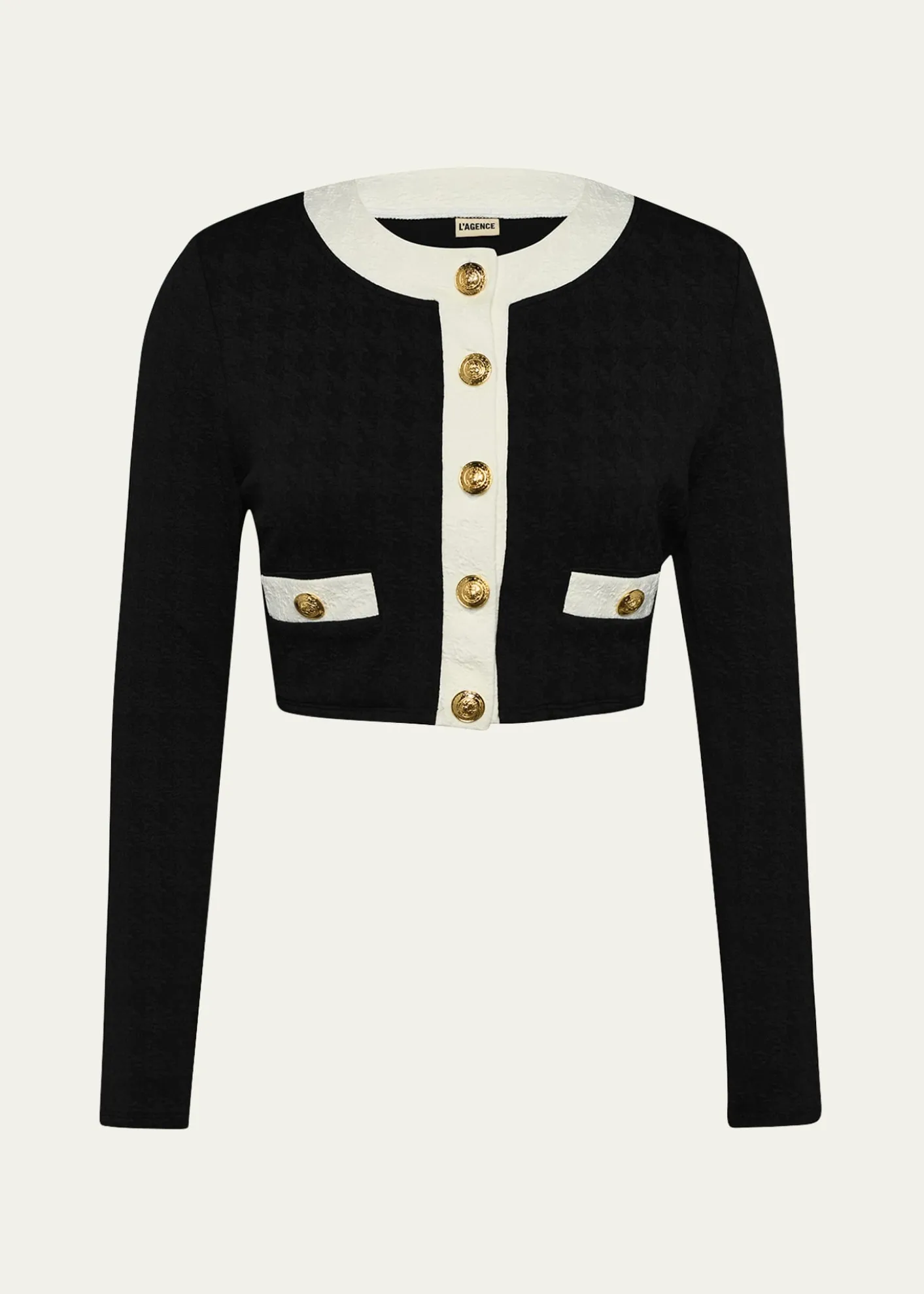 L'AgenceAdaline Colorblock Chic Swim Cardigan