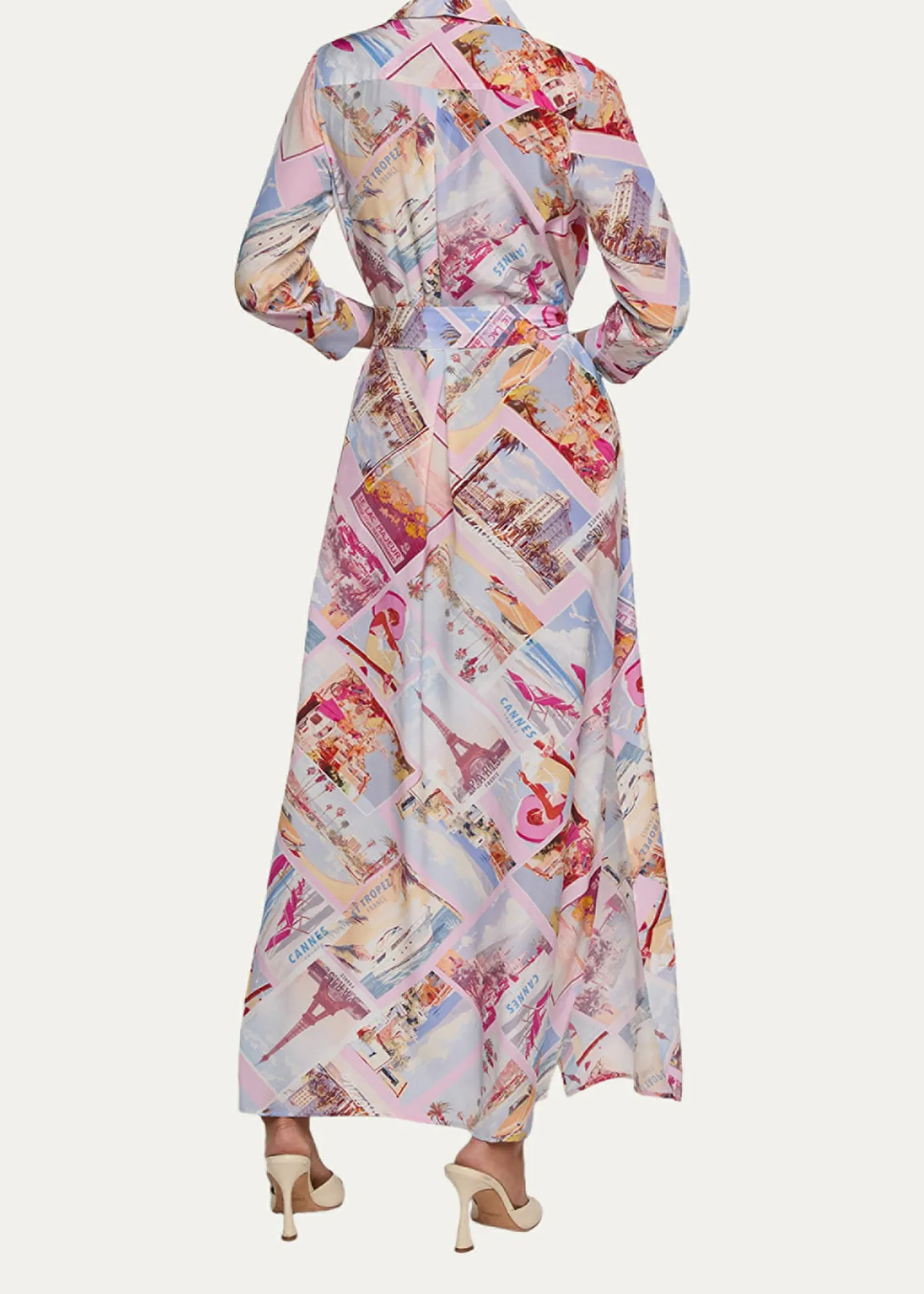 L'AgenceCameron Maxi Shirtdress
