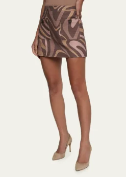 L'AgenceCyra Low-Rise Mini Skirt