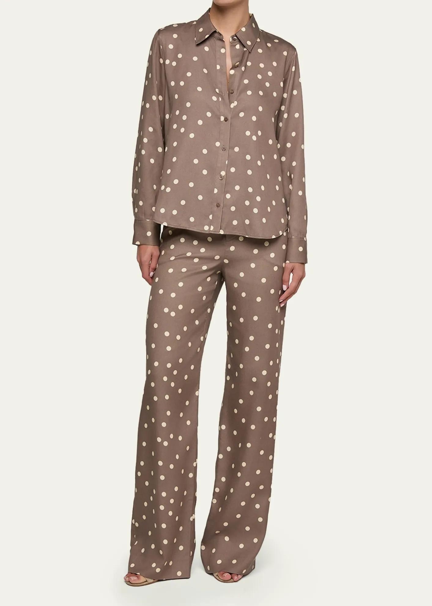 L'AgenceEllery Polka Dot Blouse