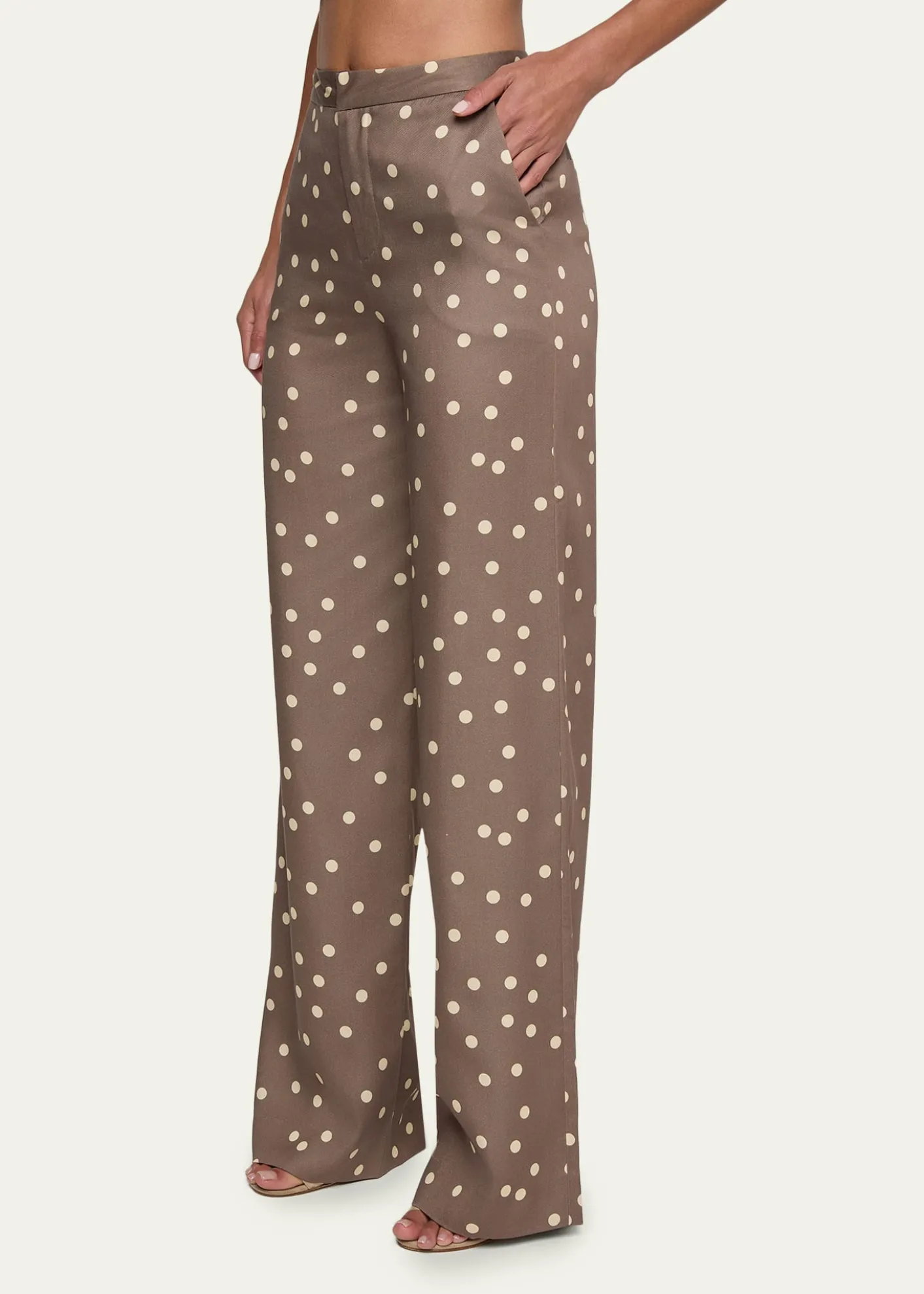 L'AgenceElsa Silk Gown