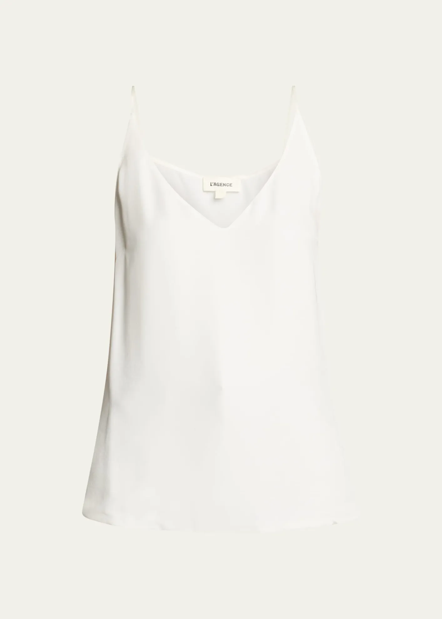 L'AgenceGabriella Silk V-Neck Tank