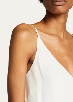 L'AgenceGabriella Silk V-Neck Tank