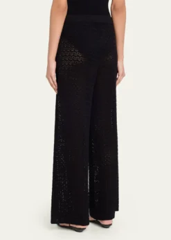 L'AgenceGaelle Pointelle Knit Pants