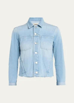 L'AgenceJanelle Slim Raw-Edge Jacket