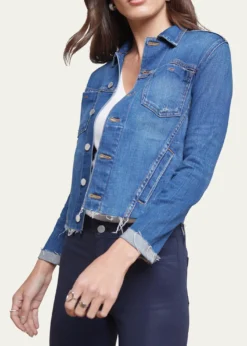 L'AgenceJanelle Slim Raw-Edge Jacket