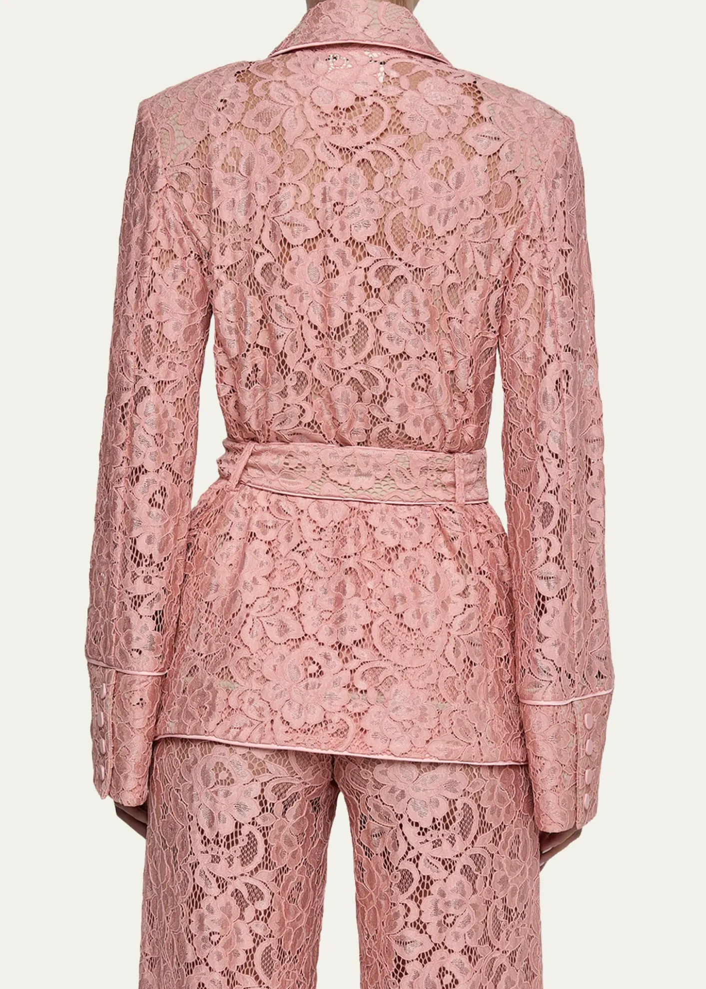 L'AgenceJordana Floral Lace Blazer