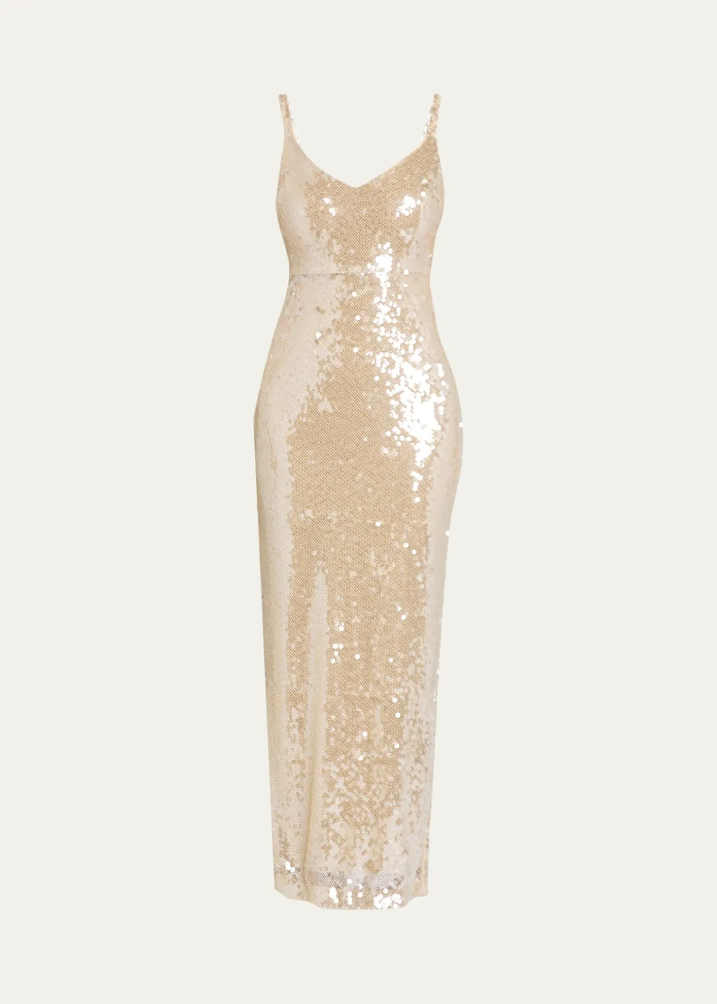L'AgenceKarma Sequined Maxi Dress