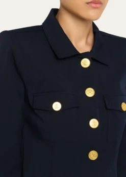 L'AgenceKumi Cropped Fitted Jacket