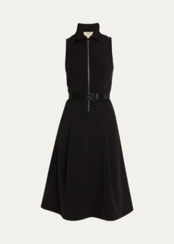 L'AgenceKylo Belted Lace Shirtdress