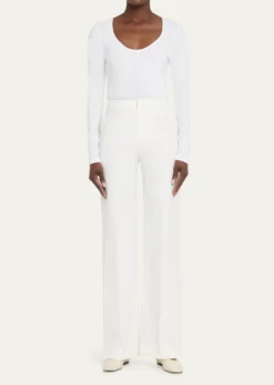 L'AgenceLivvy Straight-Leg Trousers