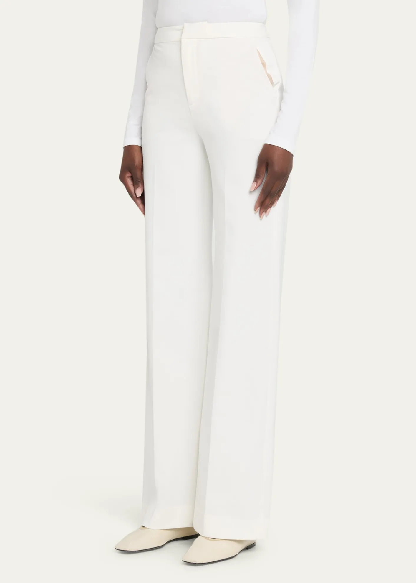 L'AgenceLivvy Straight-Leg Trousers