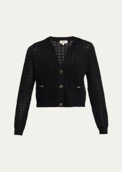 L'AgenceOrla Pointelle Knit Cardigan