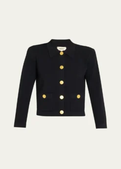 L'AgenceOsiris Collared Cardigan