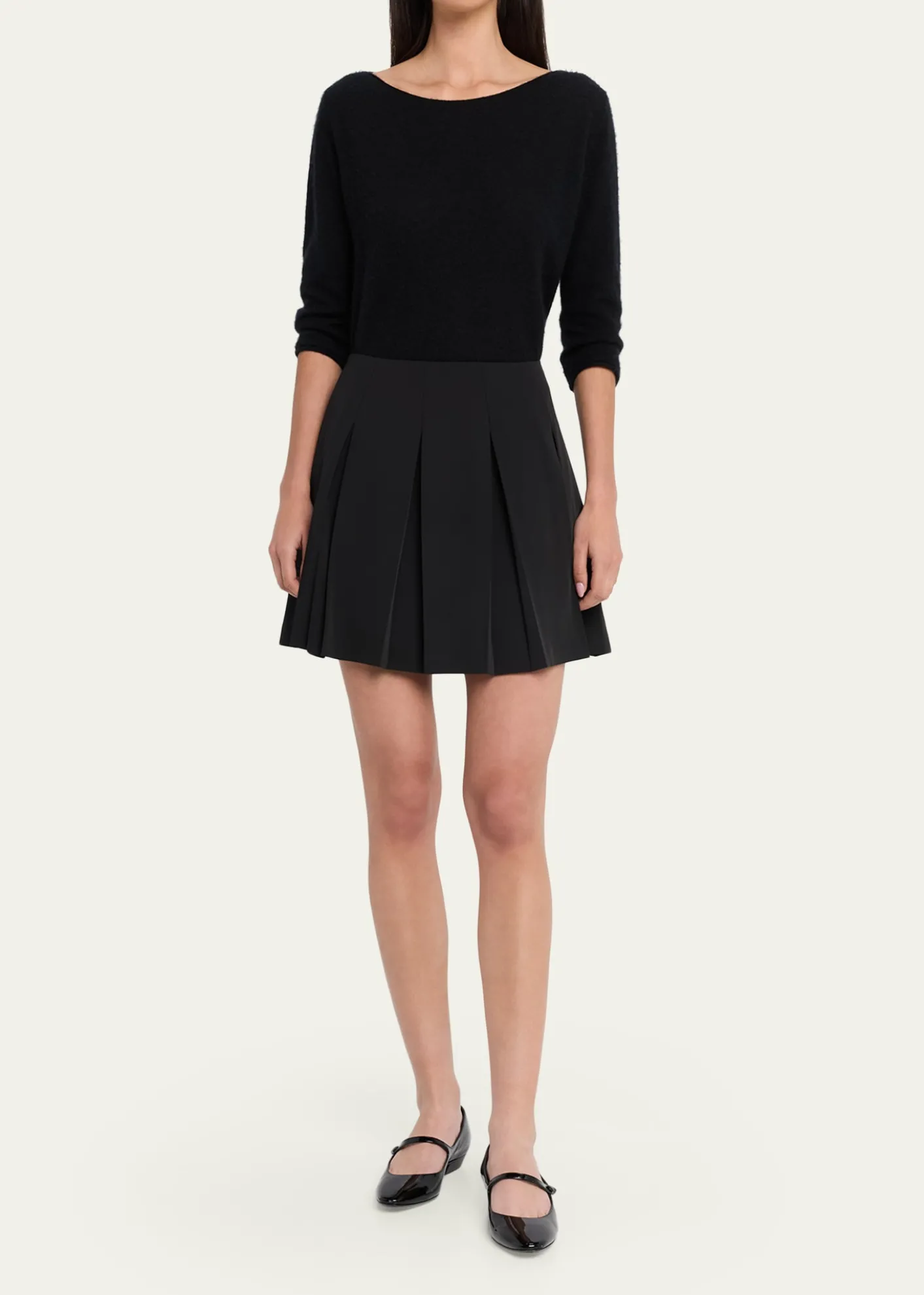 L'AgenceTania Pleated Mini Skirt