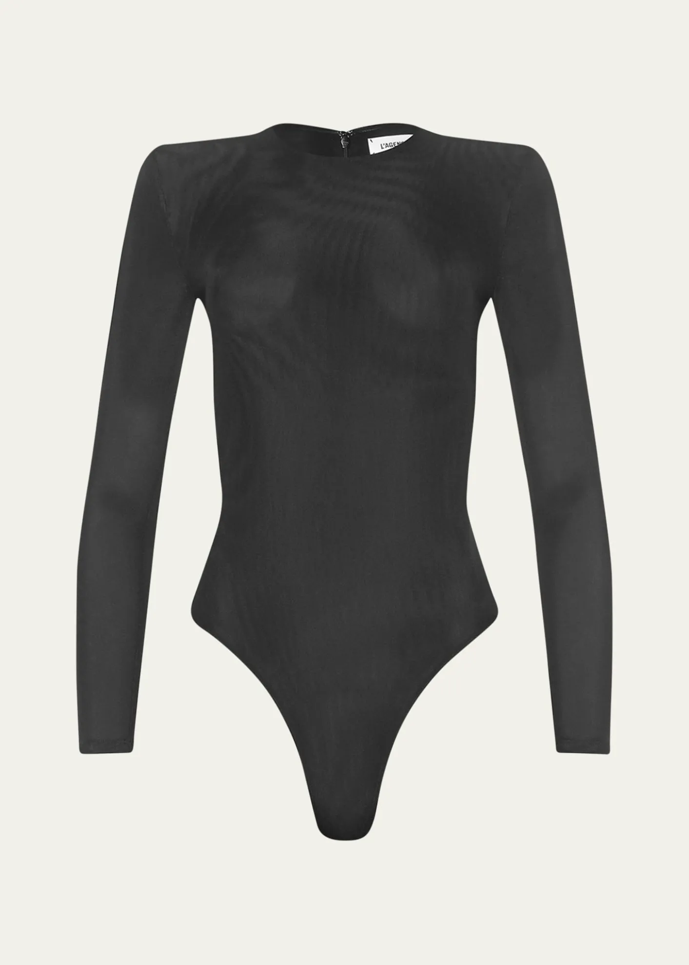 L'AgenceTrista Stretch Mesh Bodysuit