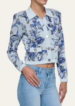 L'AgenceWestern Toile Osiris Jacquard Cardigan