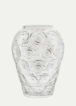 LaliqueAnemones Medium Vase, 13"