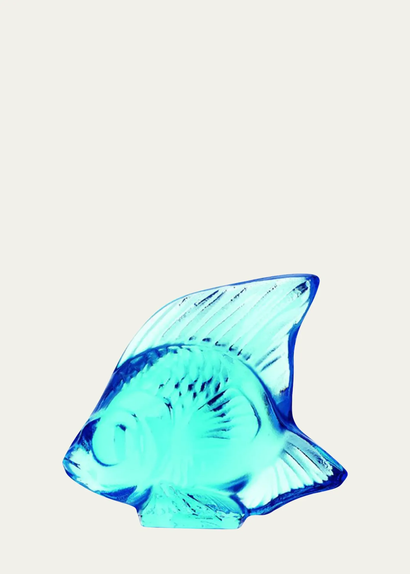 LaliquePale Blue Fish