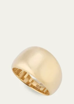 LanaCurved Bubble Hollow Ring