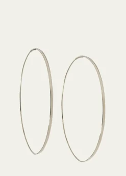 LanaFlat Magic 14K Gold Hoop Earrings
