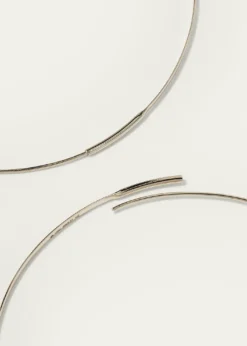 LanaFlat Magic 14K Gold Hoop Earrings