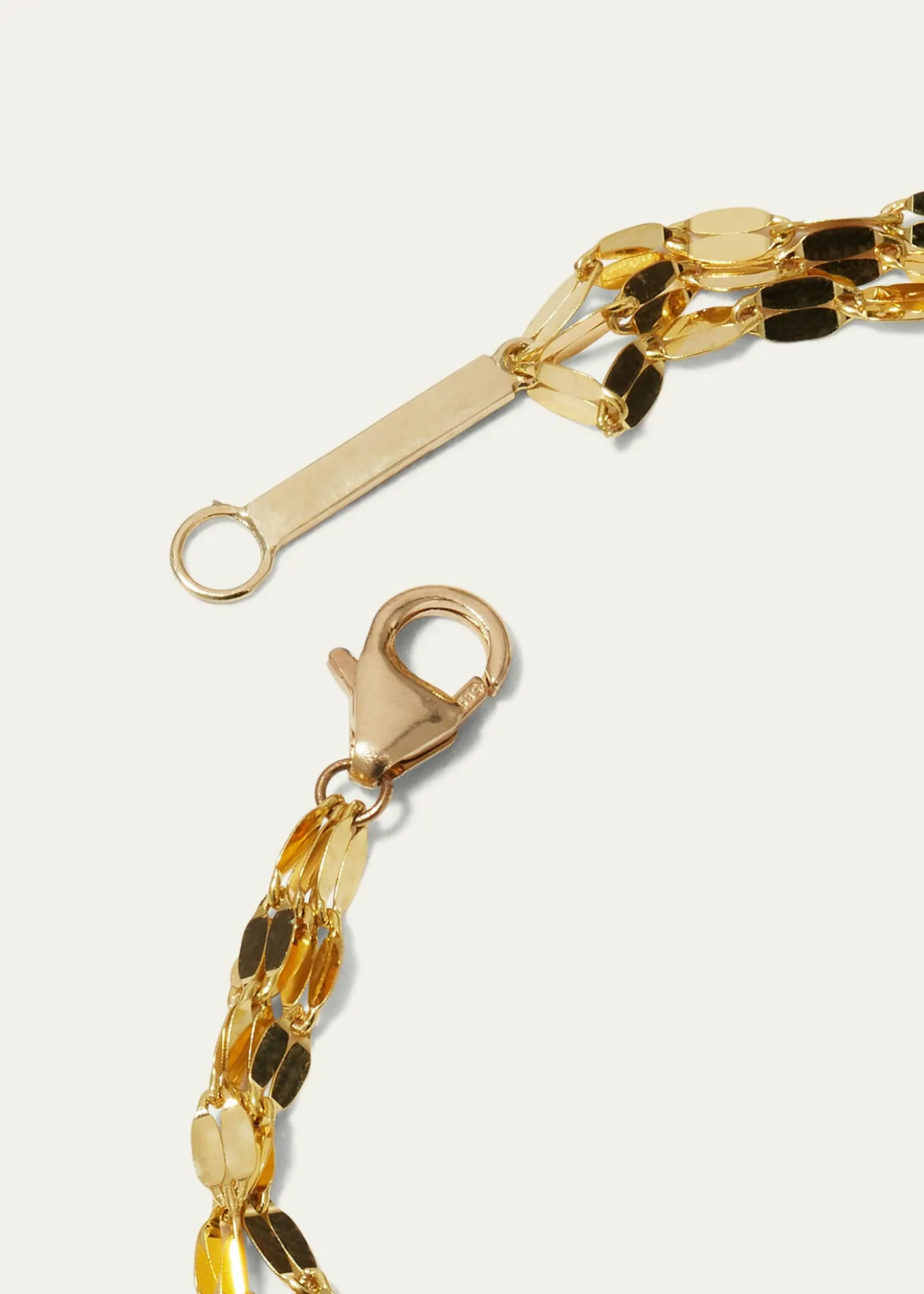 Lana14K Gold Multi Mega Gloss Blake Chain Bracelet