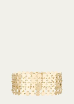 Lana14K Yellow Gold Laser Mega Chainmail 5-Row Bracelet