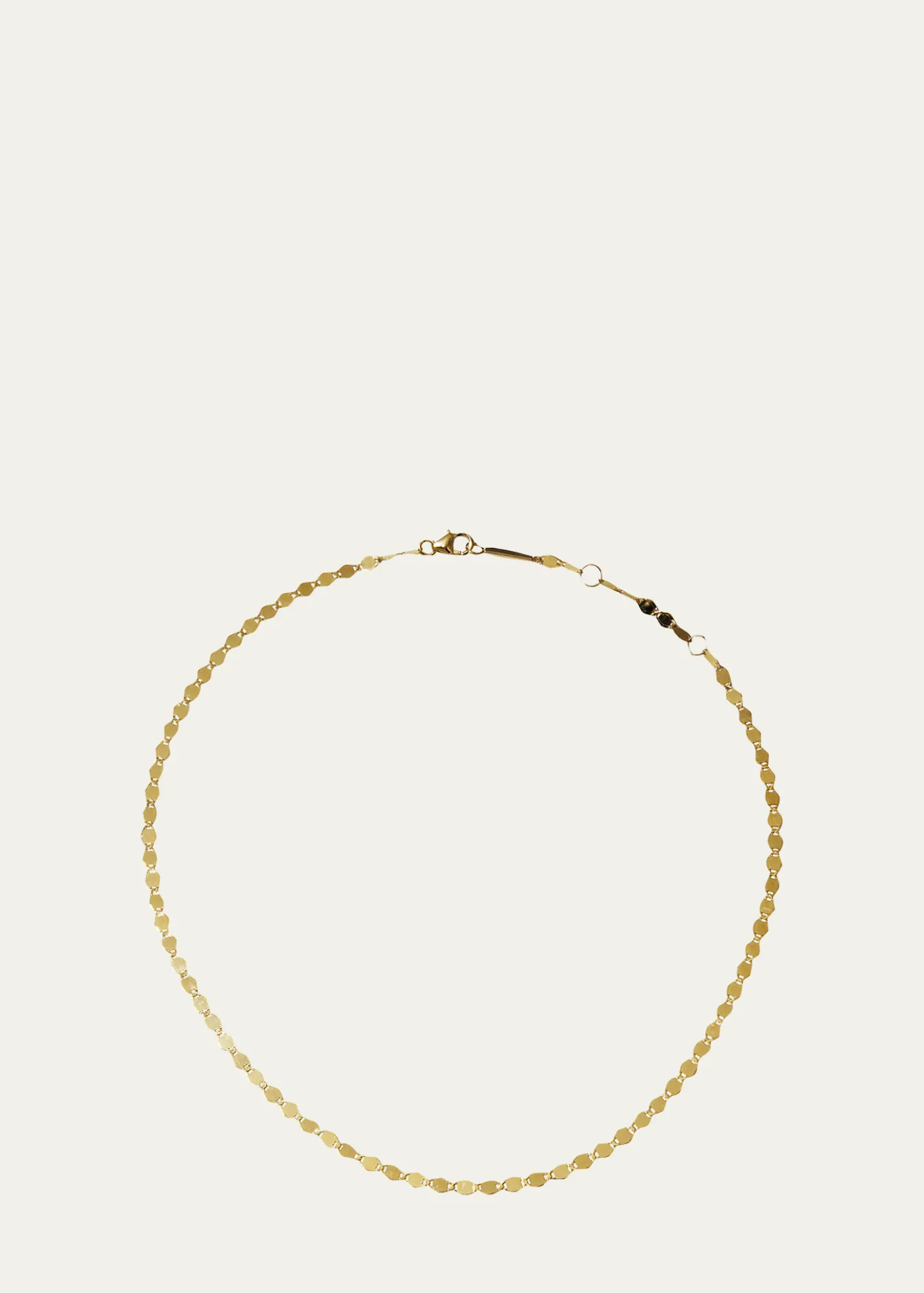Lana14K Gold Bond Nude Chain Choker Necklace