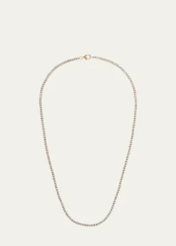 Lana14K Gold Diamond Tennis Necklace, 15"L