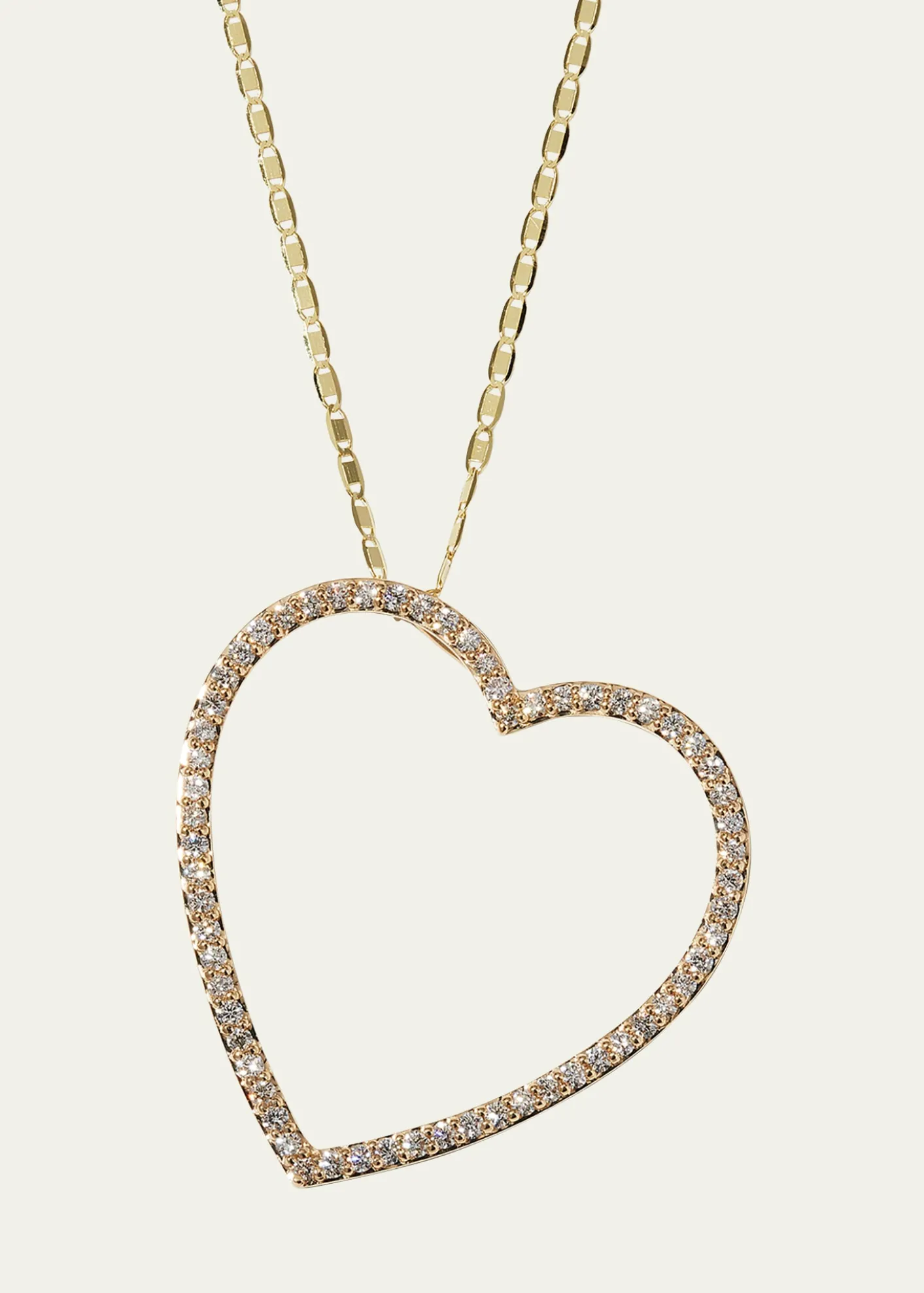 Lana14K Gold Flawless Heart Necklace