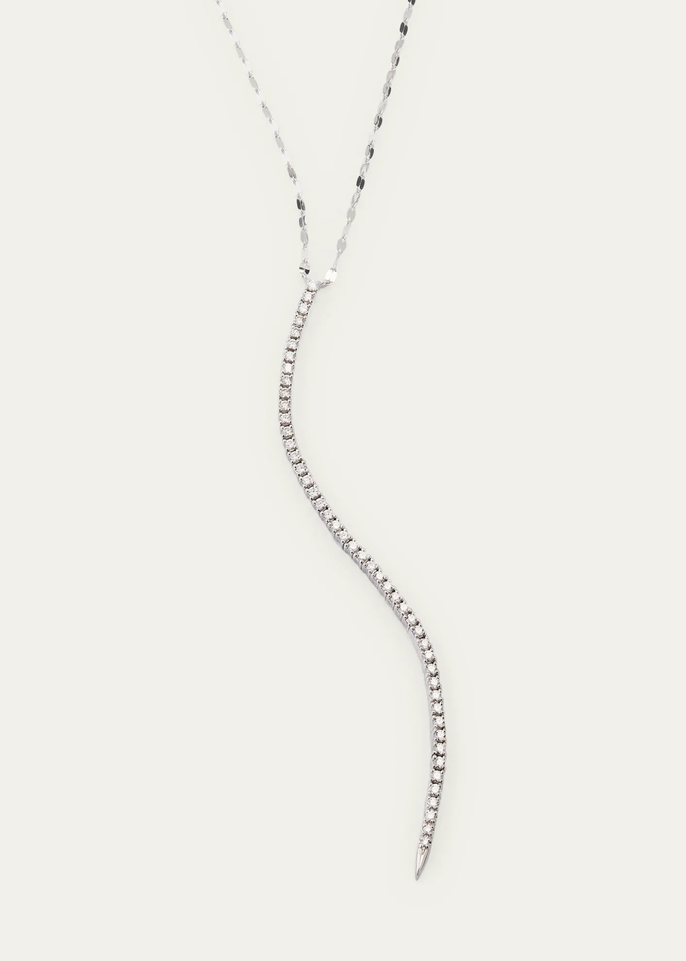Lana14K Gold Flawless Tennis Lariat with Diamonds