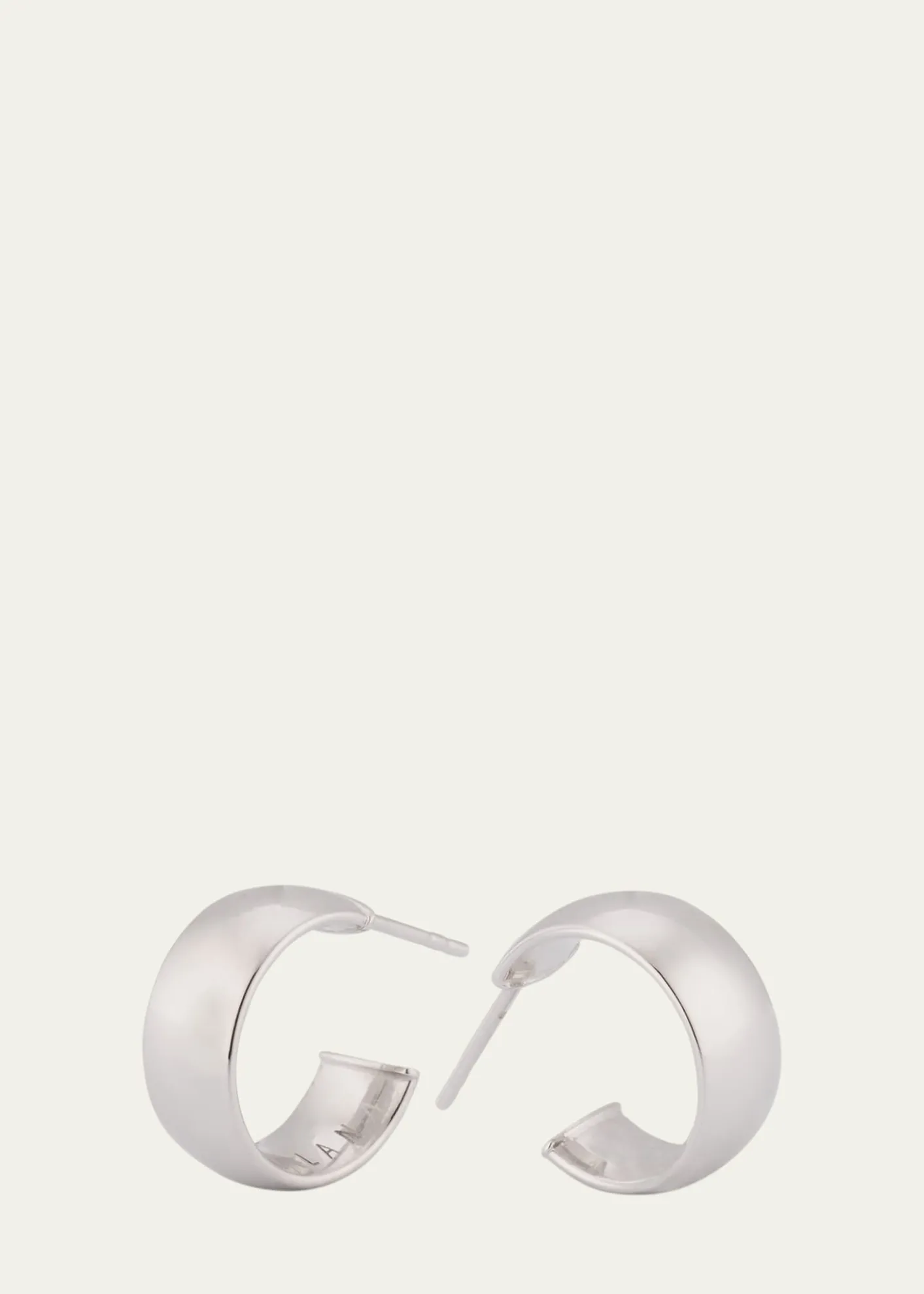 Lana14K Gold Hollow Huggie Earrings