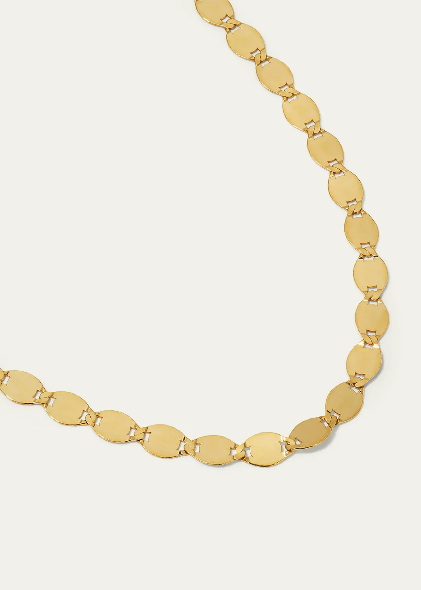 Lana14K Gold Large Nude Chain Choker Necklace