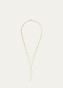 Lana14K Gold Reverse Blake Necklace, 16"L