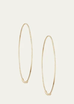 Lana14K Gold Small Magic Hoop Earrings