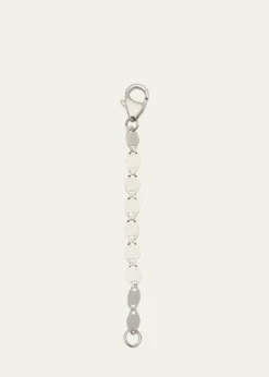 Lana14K White Gold Extender Chain, 2"L