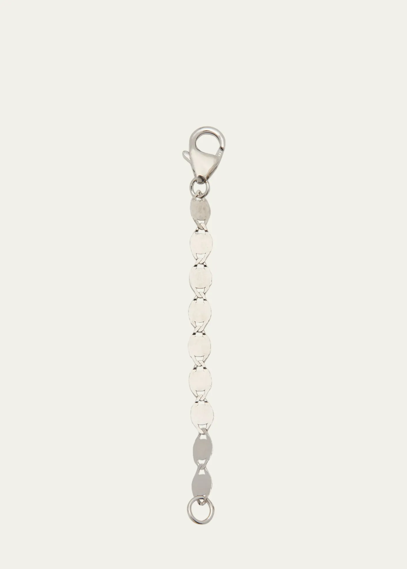 Lana14K White Gold Extender Chain, 2"L