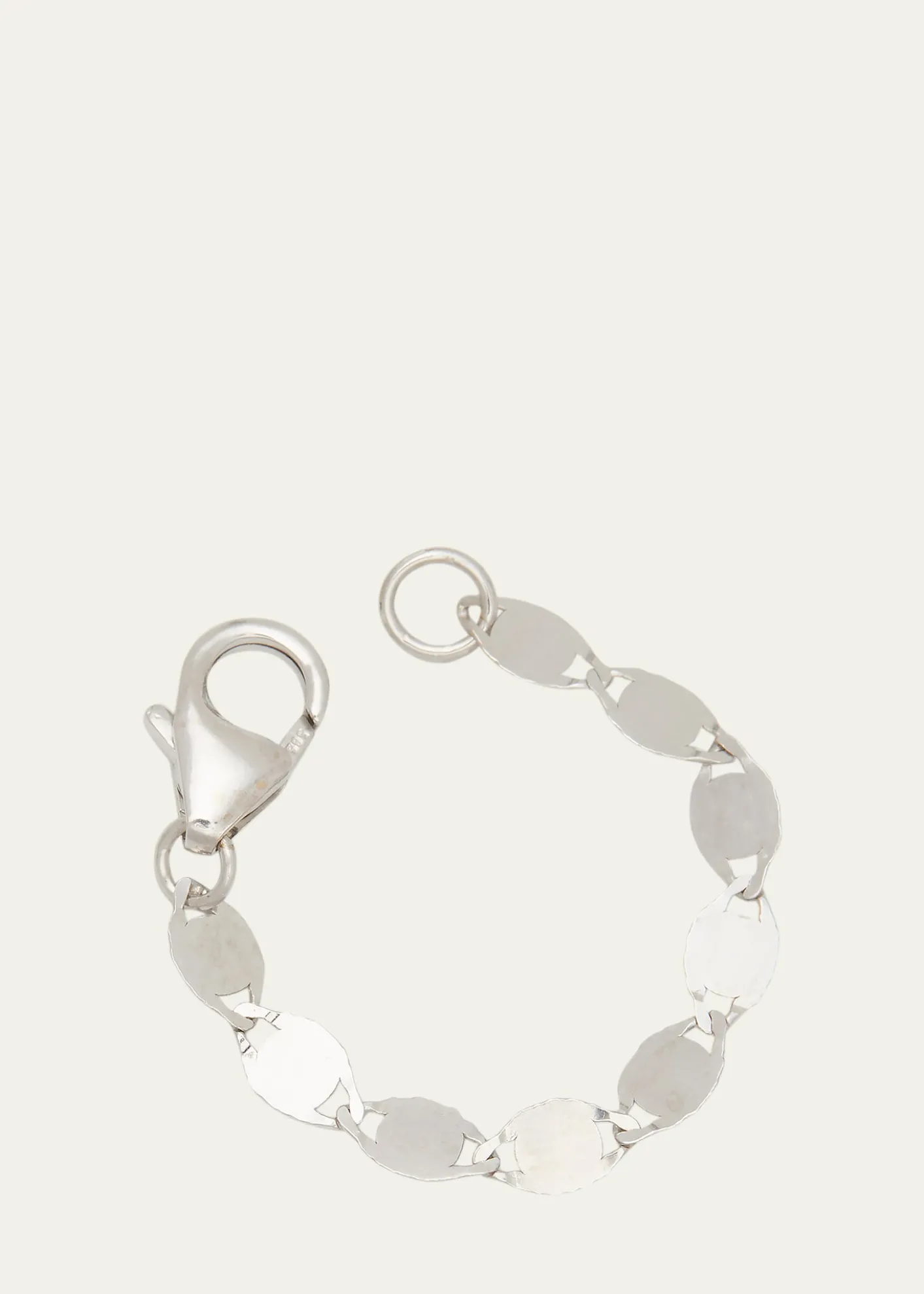 Lana14K White Gold Extender Chain, 2"L