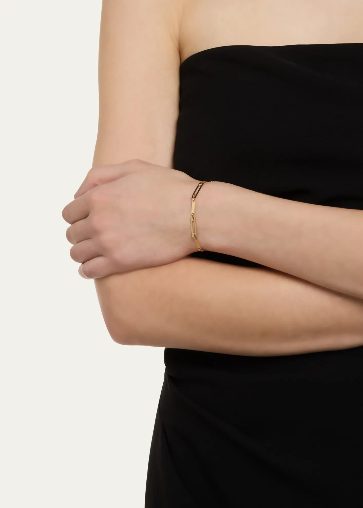 LanaMega Interlocking 14K Gold Bracelet