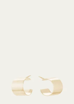 Lana13mm 14K Gold Vanity Hoops