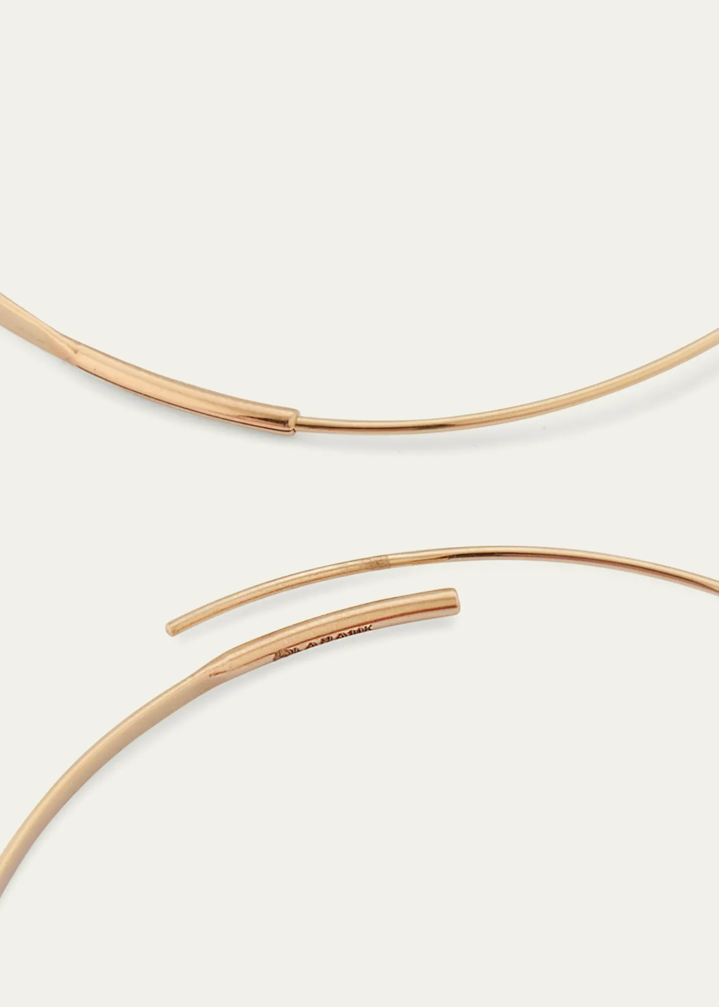 Lana50mm Medium Flat Magic Hoop Earrings in 14K Yellow Gold