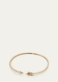 LanaThin Diamond Hinge Bangle, 7"L