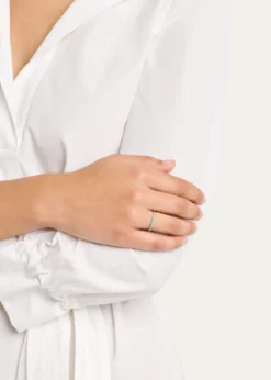 LanaTurquoise Baguette Stackable Ring