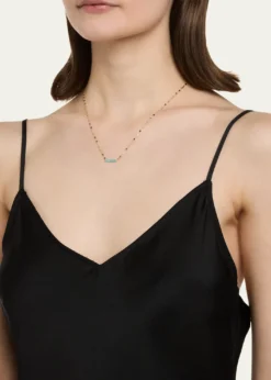 LanaTurquoise Bar Pendant Necklace