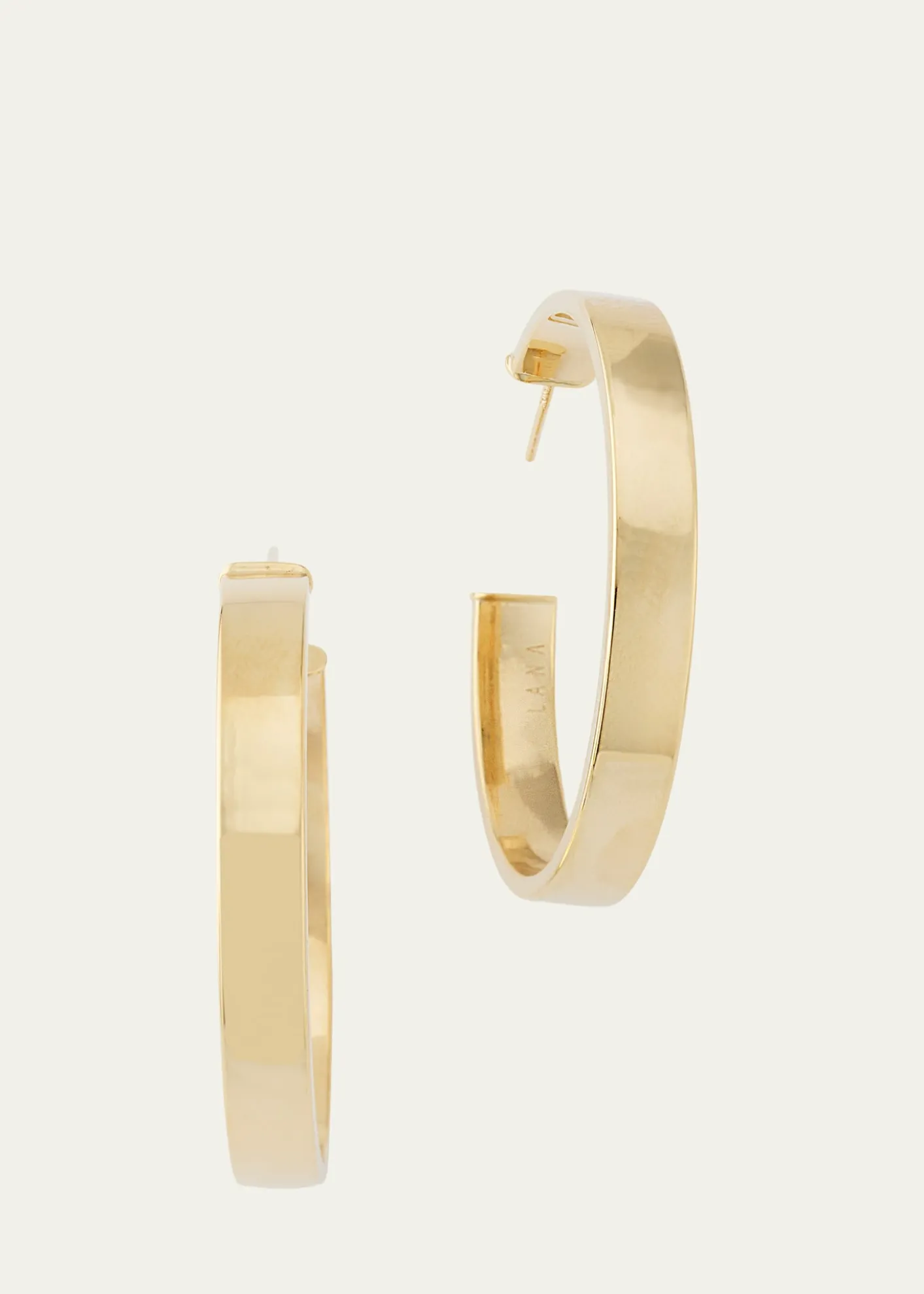 LanaVanity Hollow Hoop Earrings, 40mm