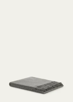 LANEROSSIEverest Color Reversible Cashmere Throw, 51