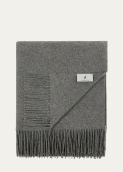 LANEROSSIEverest Color Reversible Cashmere Throw, 51